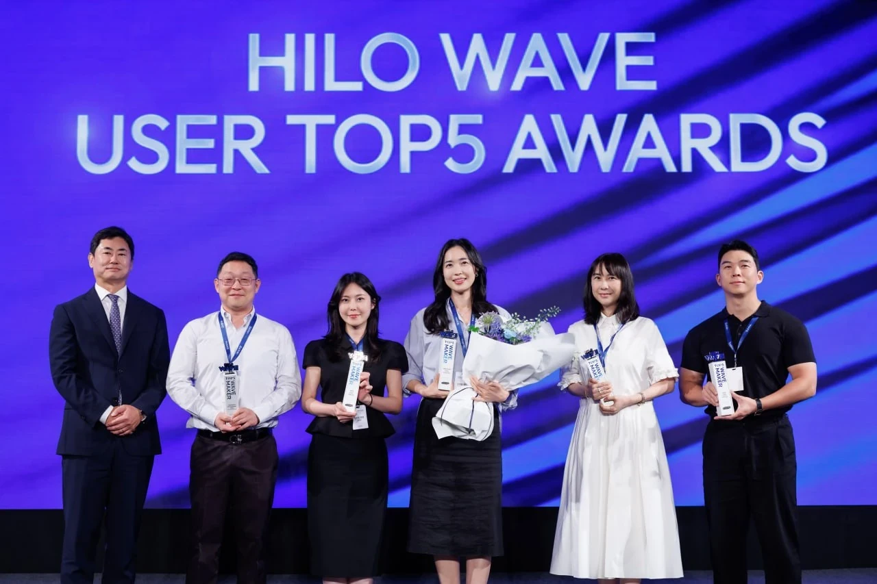 HILO WAVE USER TOP5 AWARDS颁奖现场 · 2026-06