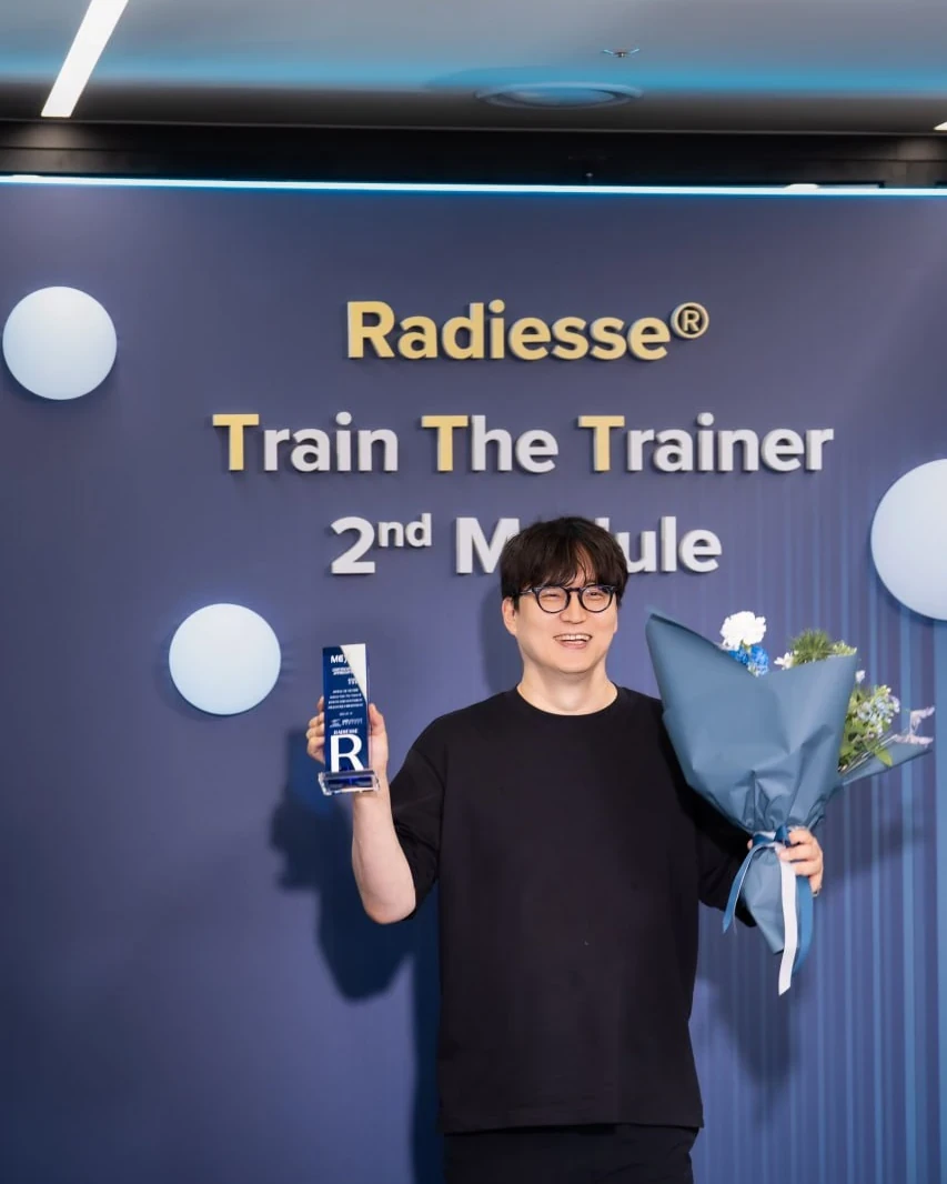 曹昌焕院长获Radiesse® Train The Trainer第二阶段优秀培训讲师认证 · 2025-07