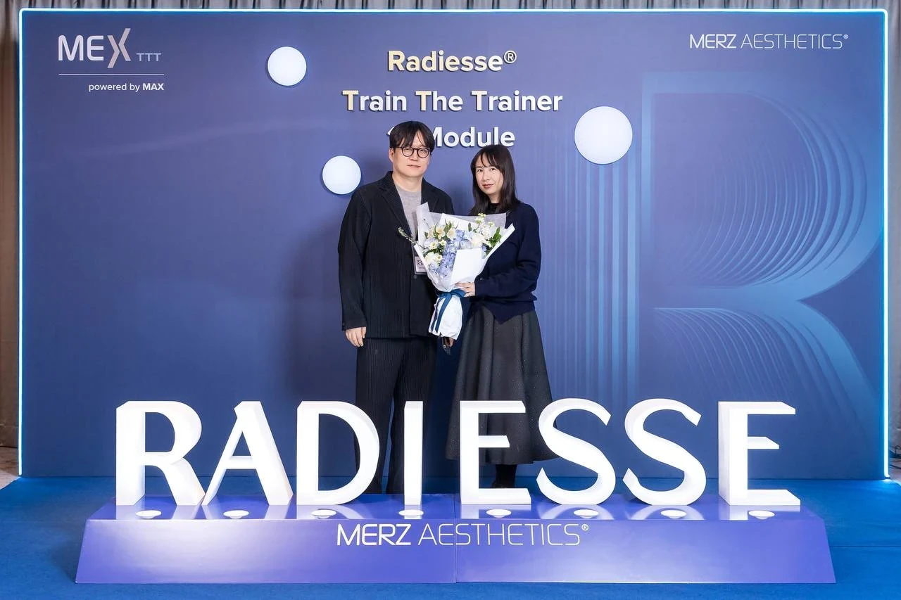 Radiesse® Train The Trainer第一阶段培训，曹昌焕、具昭延院长 · 2025-03