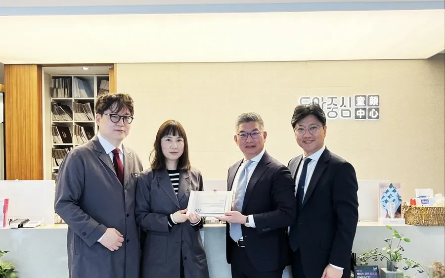 BTL地区负责人Alex Pang到访，童颜中心诊所获指定为韩国研究顾问机构