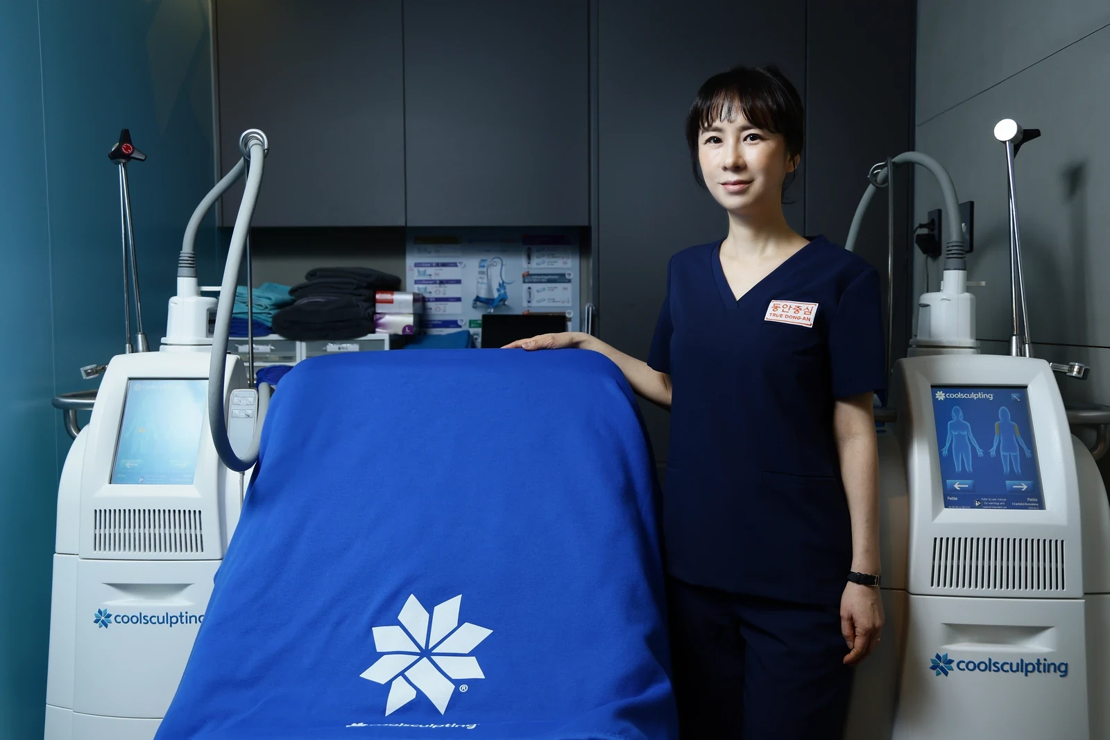 具昭延院长在酷塑治疗室