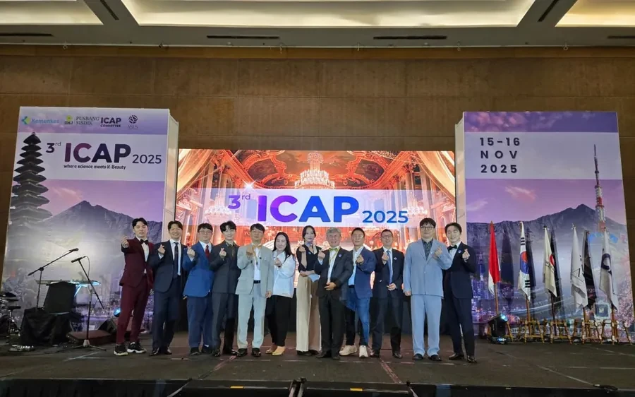 曹昌焕院长在印度尼西亚ICAP发表胶原刺激剂革命主题演讲