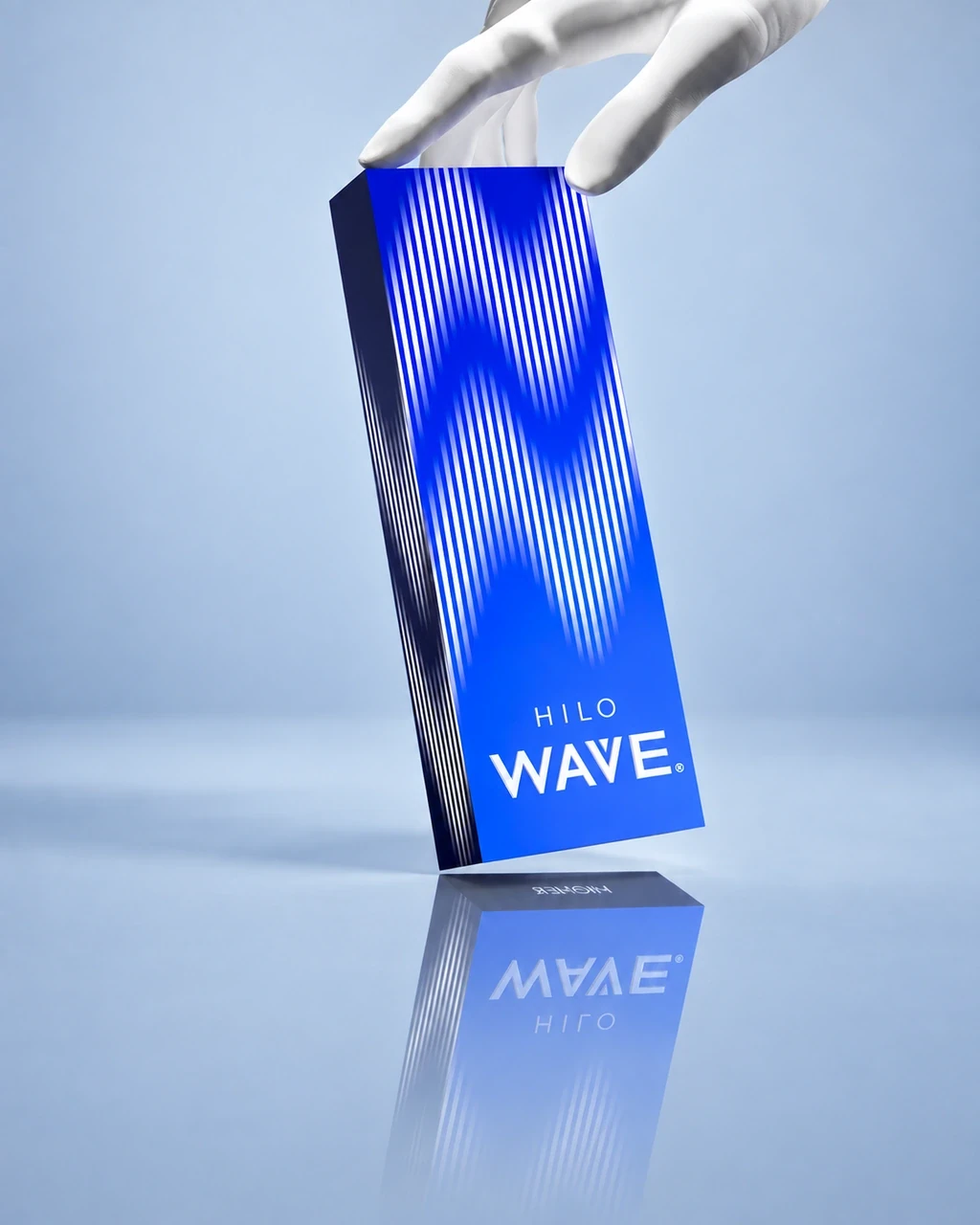 浅色背景中的HILO WAVE产品图